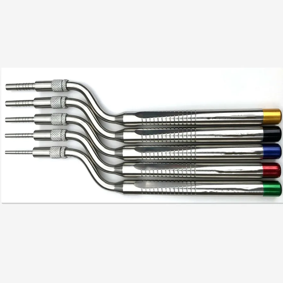 Goede 1 Stuk Dental Implant Osteotoom Instrumenten Tandheelkundige Tand Extractie Tool Bovenkaak Sinuslift Gebogen (Concave Tips)