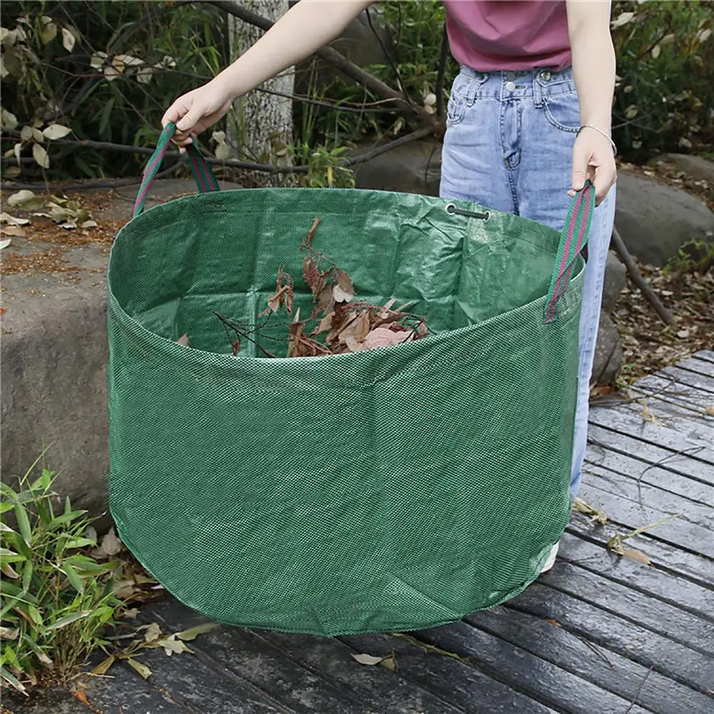 LargeCapacityGardenBagGardenWasteBagGardenWasteWovenRubbish