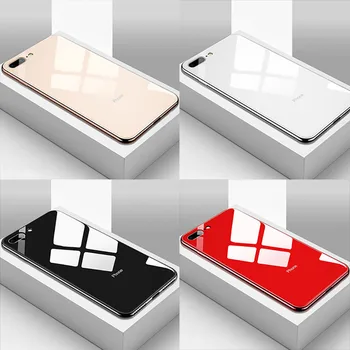 

New Luxury Tempered Glass Phone Case For iPhone 11 Pro 6 6S 7 8 Plus X XR XS MAX Mirror Plating Back Case Fashion Cover Coque