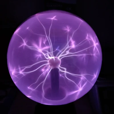 Artificial Lightning Ball Ion Ball Tesla Coil Glow Ball Arc Ball Touch  Lightning Can Be Voice Controlled 12v - Air Conditioner Parts - AliExpress
