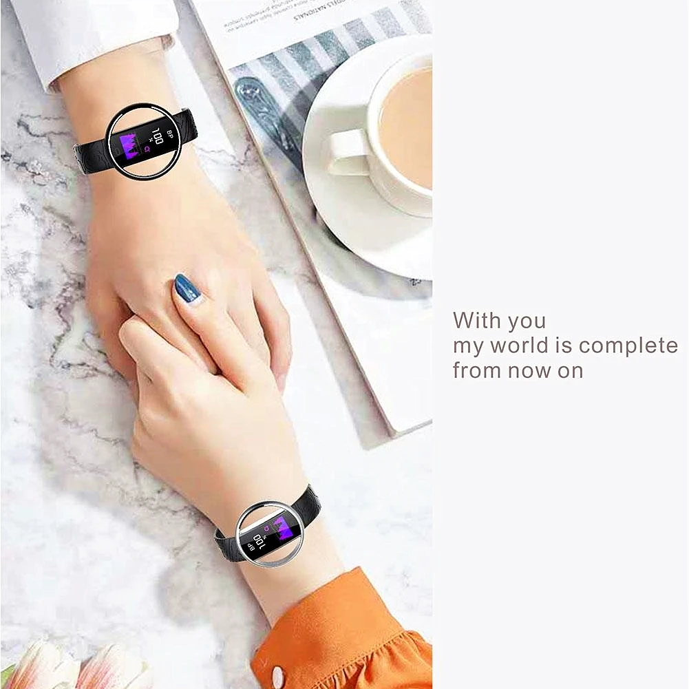Fashion Smart Bracelet E99 Bluetooth Sports Fitness Bracelet Heart Rate Blood Pressure Monitor IP67 Waterproof Men Smartwatch