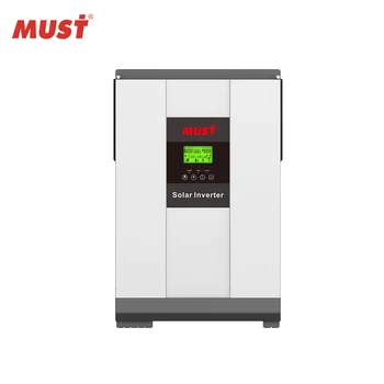 

MUST Factory Off grid solar inverter 3000w 24v with 80Amp MPPT inbuilt home use inverter