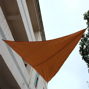 

3/4m Canopy Cover Outdoor Trilateral Garden Yard Awnings Waterproof Sunshade Cloth LBShipping