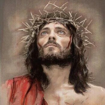 

5D DIY Diamond Painting Religious Jesus Shepherd Full Square Rhinestone Cross Stitch Diamond Mosaic Christmas Gift