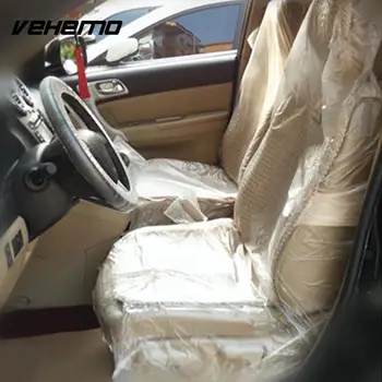 

Vehemo 100PCS 4S Shop Car Front Seat Cover Hygienic Car Seat Cover Universal Disposable Seat Cover Antifouling Protective