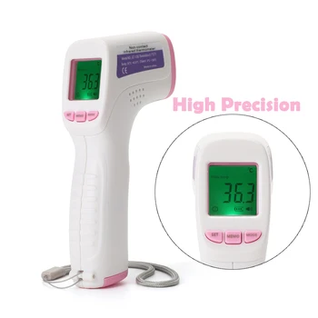 

Infrared Forehead Thermometer Hand-Held Digital Thermometer Temperature Measure Fever Fast Detector Non-Contact Thermometers