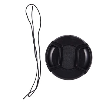 

RISE-Black 62mm Center Pinch Design Front Lens Cap Cover