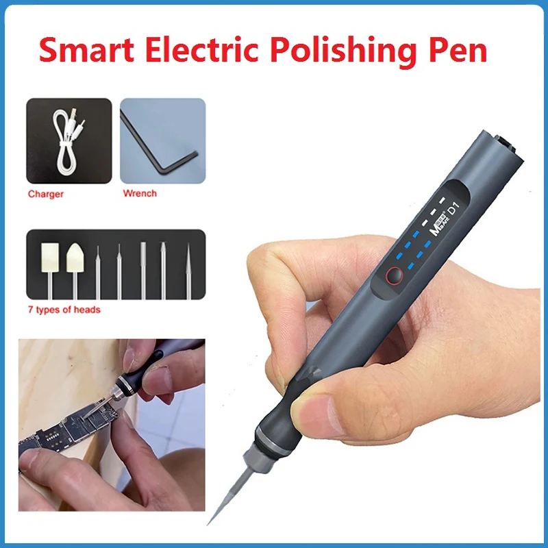 

MaAnt D1 Smart Electric Polishing Grinding Pen For Phone Repair LCD Screen Residue OCA Glue Adhesive Remover Cutter Shovel Clean