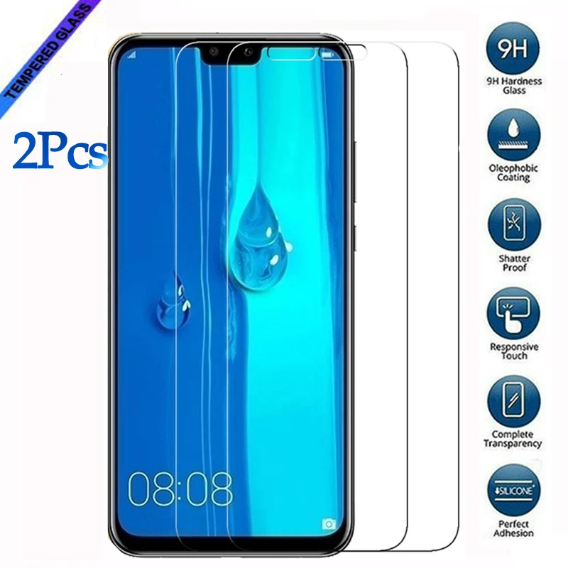 2 шт./партия для huawei Y9 2019 Y 9 5 6 закаленное стекло Y6 Pro Y5 Lite Prime 2018 9H Премиум Защитная