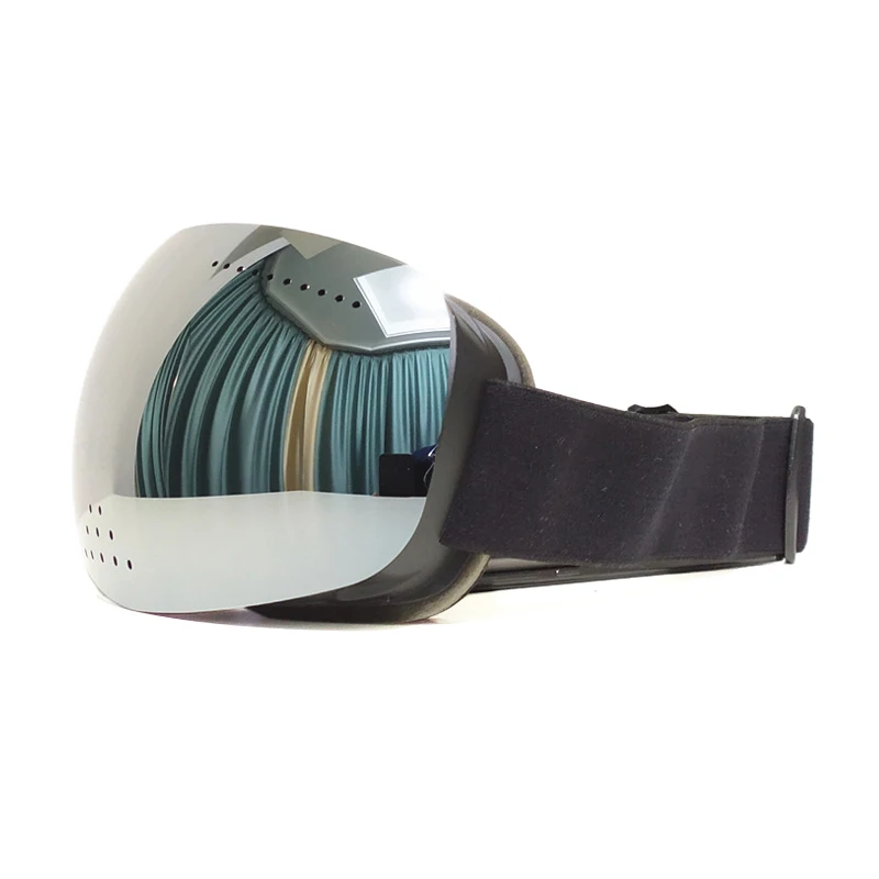 Лыжные очки двухслойные Анти туман большая Лыжная маска для катания на лыжах