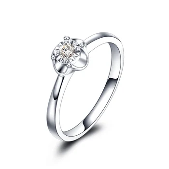 

18K Gold Male And Female Couple Ring Platinum Diamond Ring Wedding Marriage Proposal Diamond Ring Genuine Rose Gold Platinum