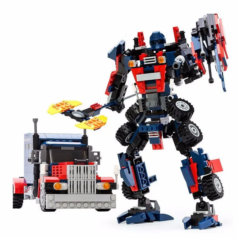 

Transformation 2in1 Robot Serie Building Blocks Starwars Creator Educational Sets Figure Bricks Compatible With Legoe Kids gifts