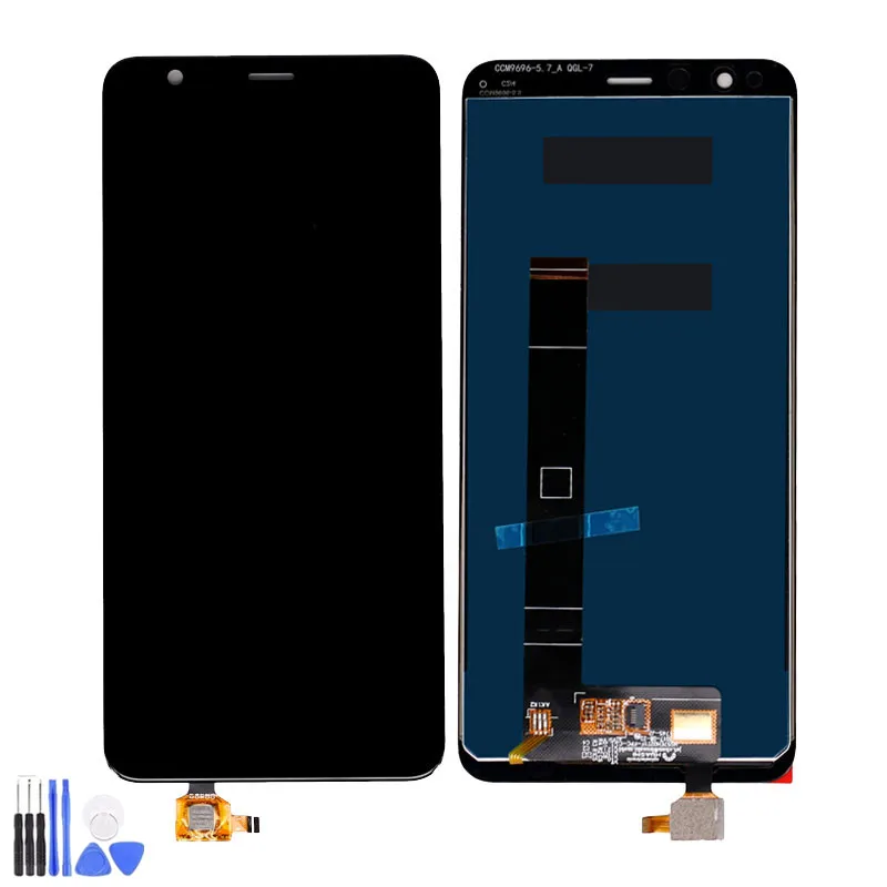 Новый 5 7 &quotAsus Zenfone Max Plus M1 ZB570TL X018DC ЖК-экран + сенсорная панель дигитайзер с рамкой