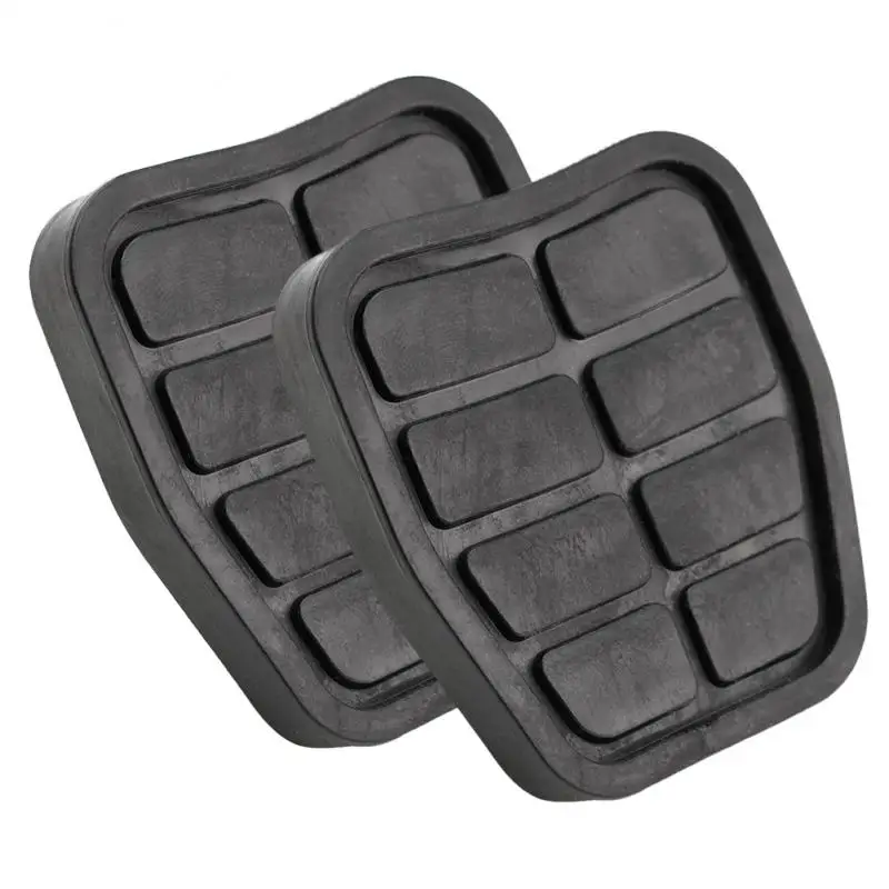 Новая черная резиновая накладка на педаль сцепления тормоза 2 шт. замена накладки