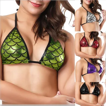 

Bikini Push Up Women Sexy Swimsuit Metallic Biquini Women's Swimming Suit Leather Swimwear Beach Micro Bikinis Mujer Summer 2020
