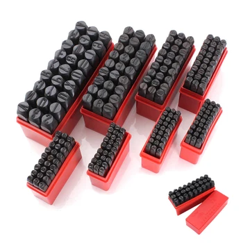

Stamps Letters Alphabet Set Punch Steel Metal Tool Case Craft Hot
