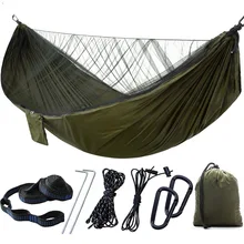 

Upgraded Mosquito Net Opened Automatic Quick Unfolding Anti-Mosquito Hammock Outdoor Double Parachute Mosquito Net Hammock