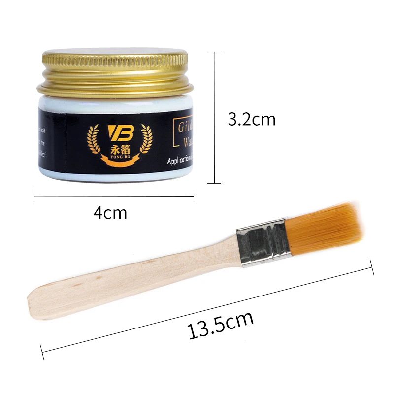 Gilding Glue Gold Leaf Foil Water-based Environmental Glue 20ml Edible Gold Leaf Sheets Arts Crafts Vergolden liquid glue,craft supplies