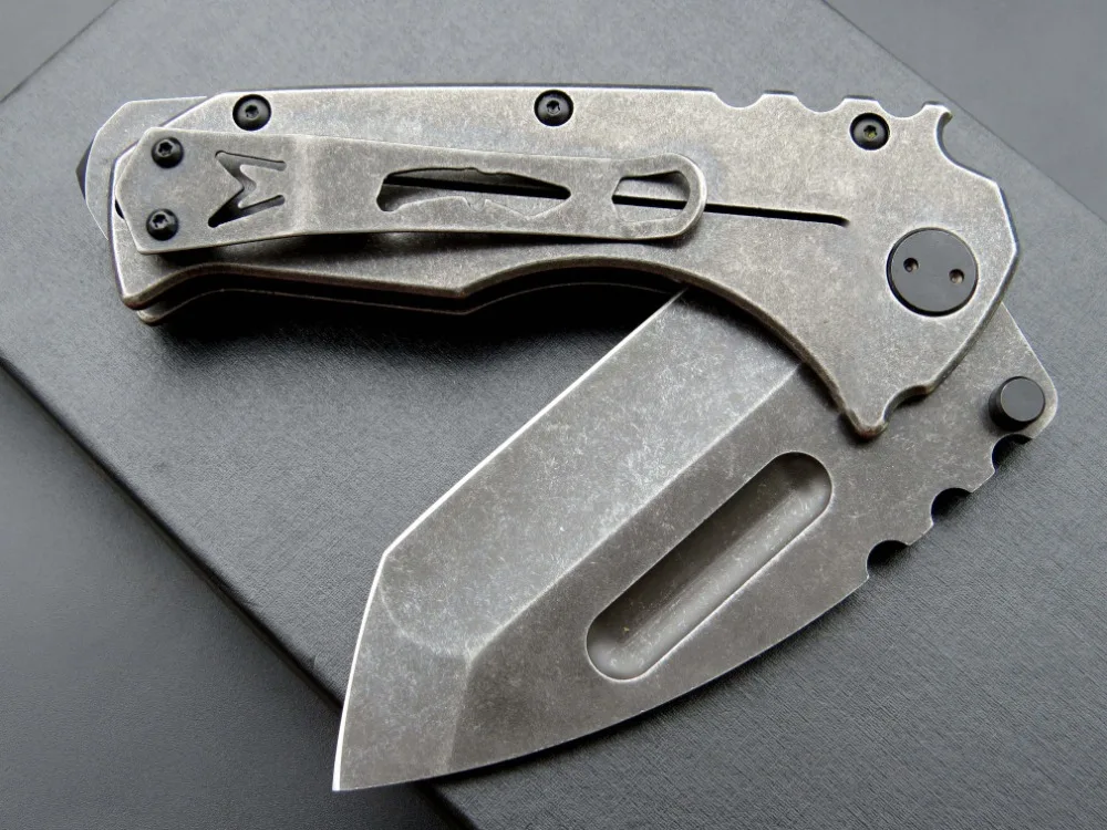 Хорошее MDF-3, складные ножи с лезвием, вымытый камень, стальная ручка, 440 лезвие, Охотничий Тактический нож, Походный нож, инструменты для повседневного использования