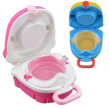 

Baby Potty Toilet Seat Kids Cute Portable Travel Baby Potty Car Squatty Pot Child Pot Training Girls Boy Kid Toilet Seat Squatty