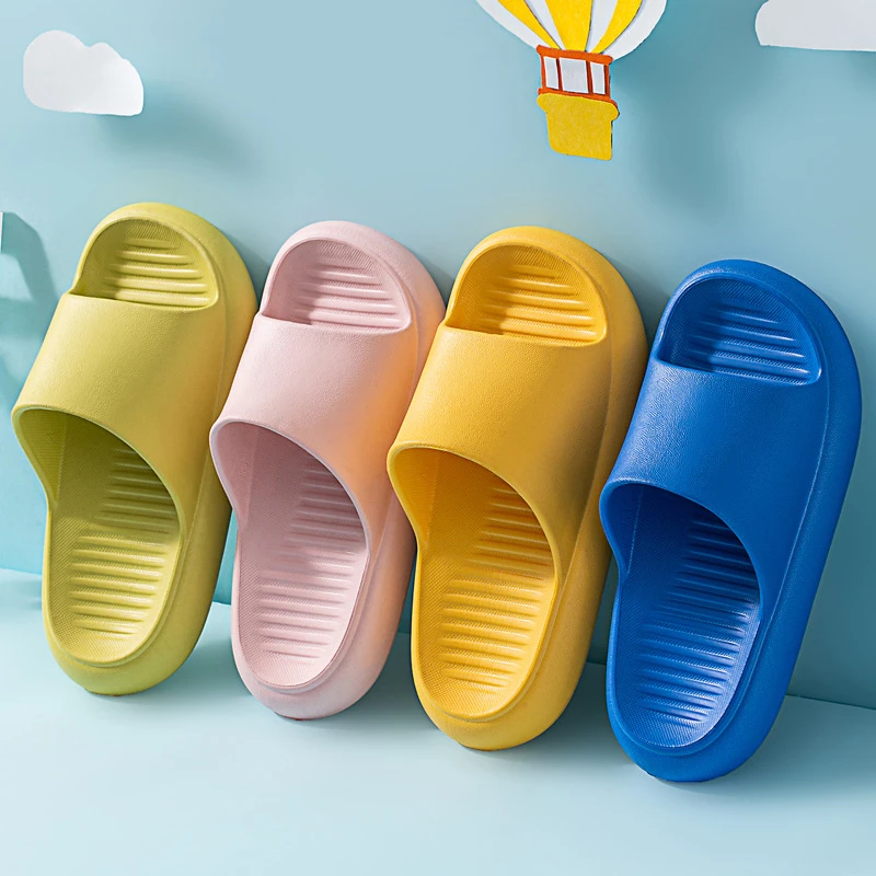 girls leather shoes Kids Slippers Shoes Summer Bathroom Beach Shoes Children Boys Girls Baby Soft Sole Anti-Slip best children's shoes