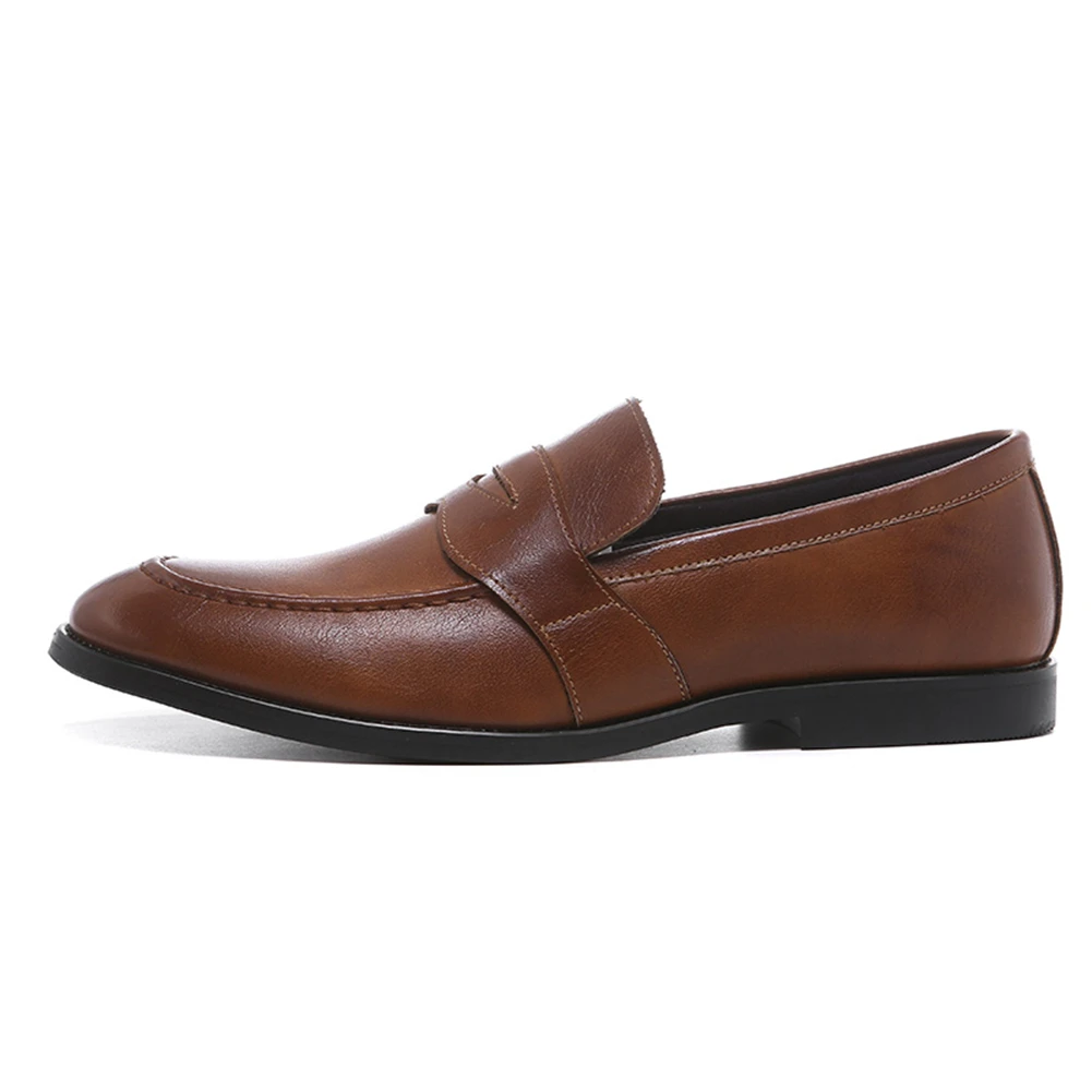Мужская обувь без шнуровки повседневные Мокасины с круглым носком на плоской подошве для вождения, легкие Мокасины, водонепроницаемые мокасины для мужчин, размер 6-13