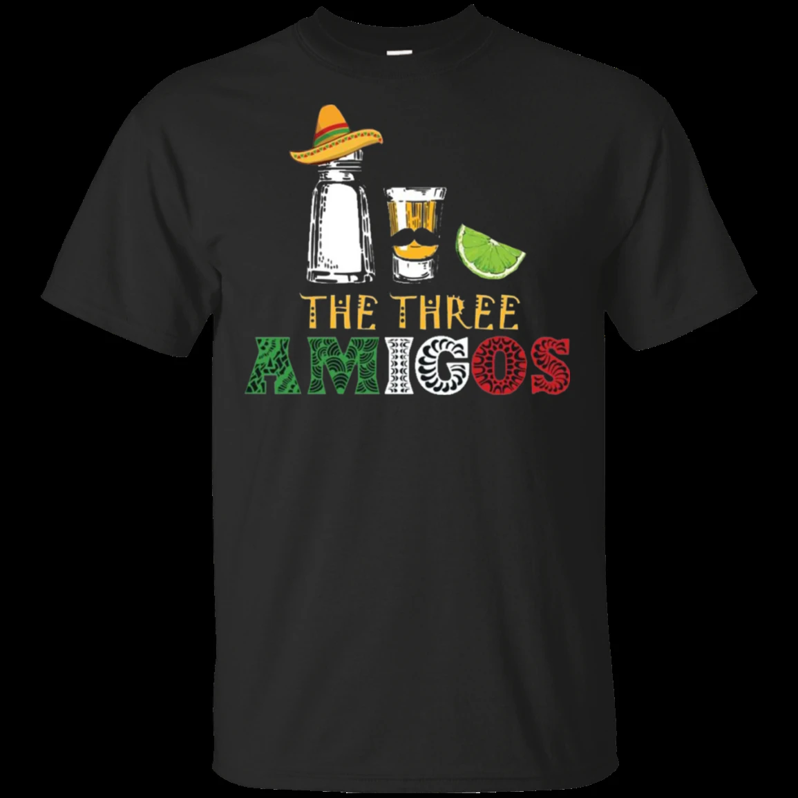 T Shirt 3 Amigos Funny 
