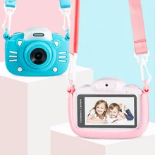 Children Camera Birthday-Gift Minibear Girl Kids 4K for Toy Boys 1080P