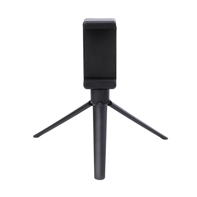 

Universal Black Plastic Tripod Cell Phone Camera Rotation Desktop Base Support