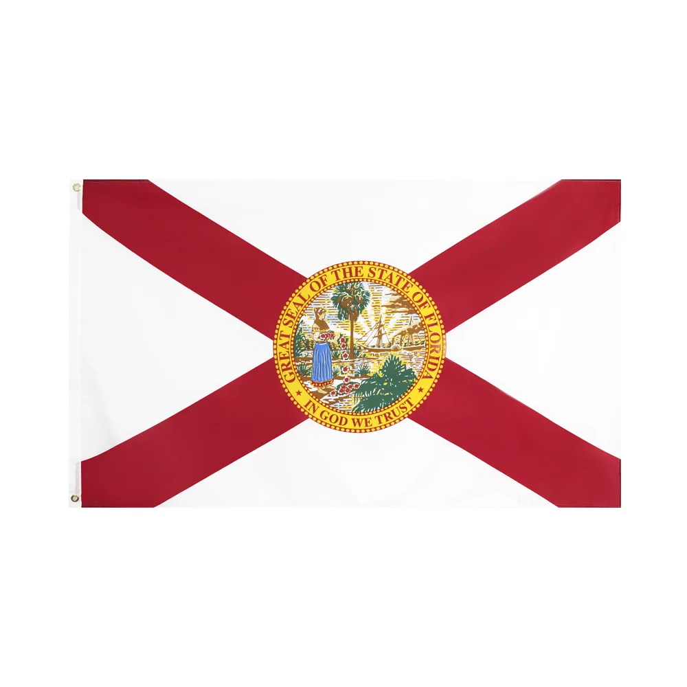 us usa state florida flag 3x5 ft | Дом и сад