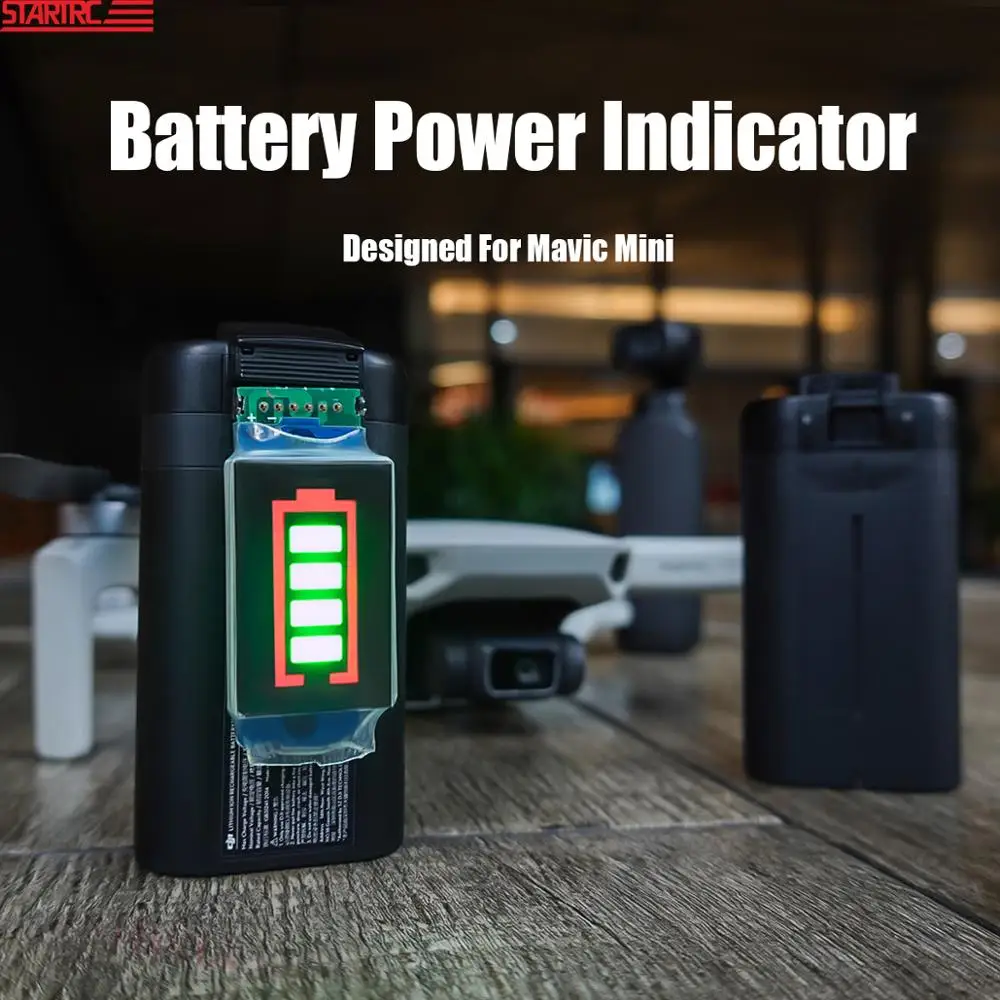 Best EWX For DJI Mavic Mini Battery Power Battery Capacity Indicator For DJI Mavic Mini Drone Battery Expansion Accessories 