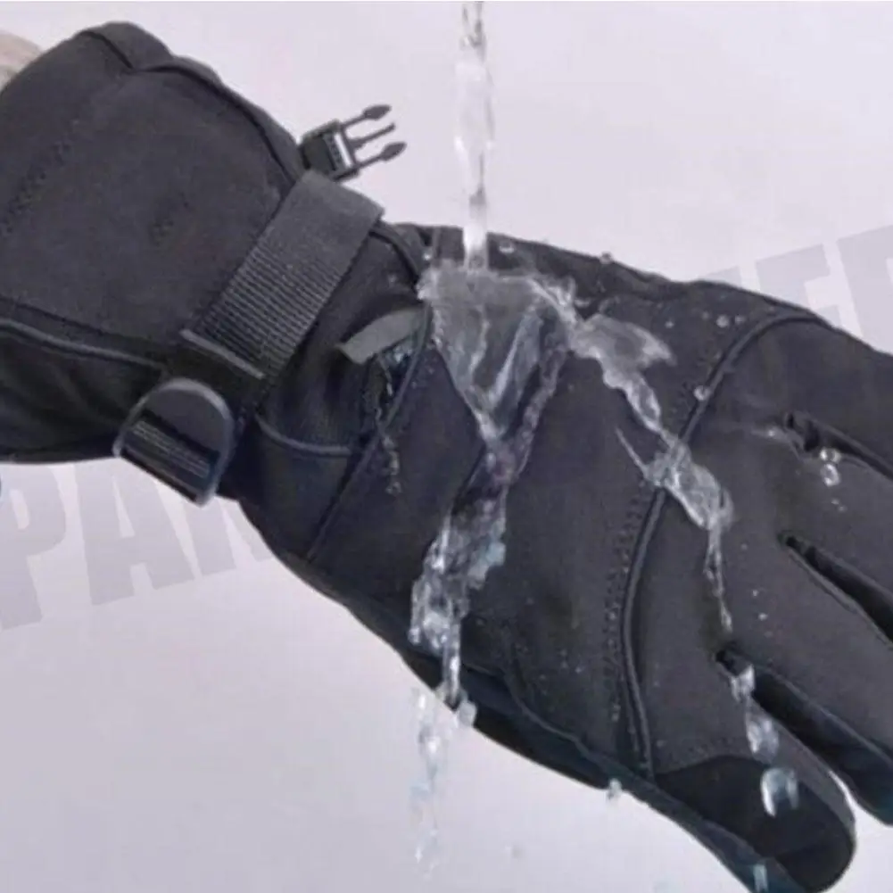 Outdoor Warm Winter Couple Thickening Windproof Waterproof Wear-Resistant Ski Riding Hiking Gloves for Man Women M-L | Спорт и
