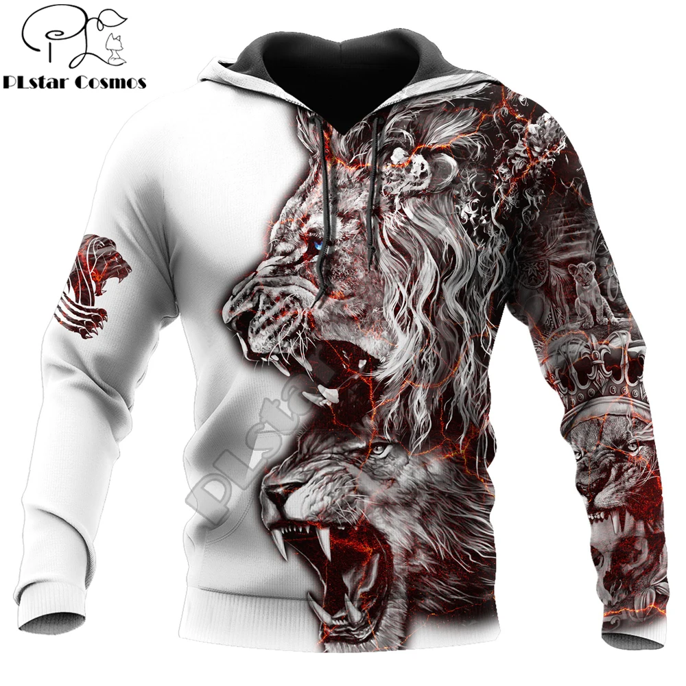 

Beautiful Lion 3D All Over Printed Men Autumn Hoodie Unisex Sweatshirt Zip Pullover Casual Streetwear KJ469 Drop shipping