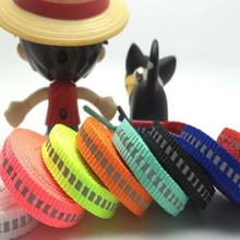 10 пар/упак. Двусторонняя Светоотражающая веревка 8 мм ширина шнурки отражающие DIY вязание материалы украшения для одежды сумки