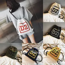 Унисекс холщовая сумка, рюкзак для путешествий, простая сумка для покупок, Студенческая сумка, женская сумка bolsos mujer de marca famosa#40