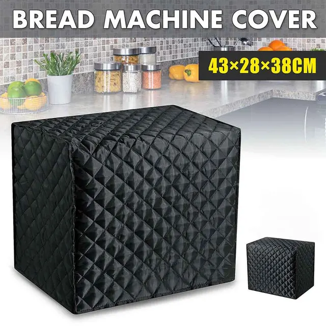 Bread Machine Cover Dust Cover Bakeware Protector Diamond Stitching Home Solid Splashproof Kitchen Appliances Accessories 3