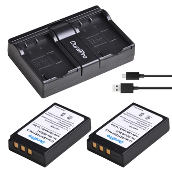 

DuraPro 2pc PS-BLS1 PS BLS1 Battery + USB Charger for Olympus Evolt E-400 E-410 E-420 E-450 E-600 E-620 PEN E-P1 E-P2 E-P3 E-PL1