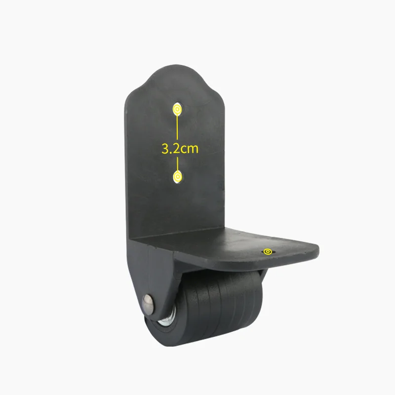 Rolling luggage wheels suitcase accessories repair bag luggage Toolbox Silent wheel repair factory outlet fashion fixed w