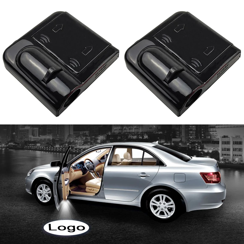 1PC Universal Wireless Car Door Welcome Logo Light Projector LED Laser Lamp For Buick Mazda lada