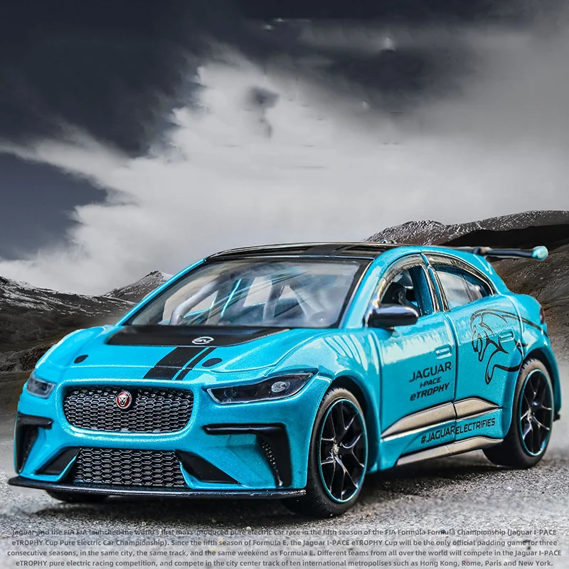 Модель высокой модели Jaguar I PACE 1:36 литая модель игрушечного автомобиля из