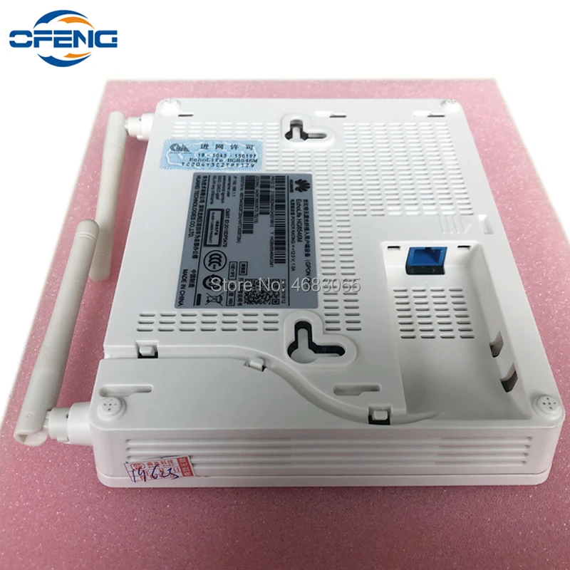 7 шт. б/у Hauwei Gpon WiFi Ont onu 2POTS + 4FE 1USB модем с английским программным обеспечением