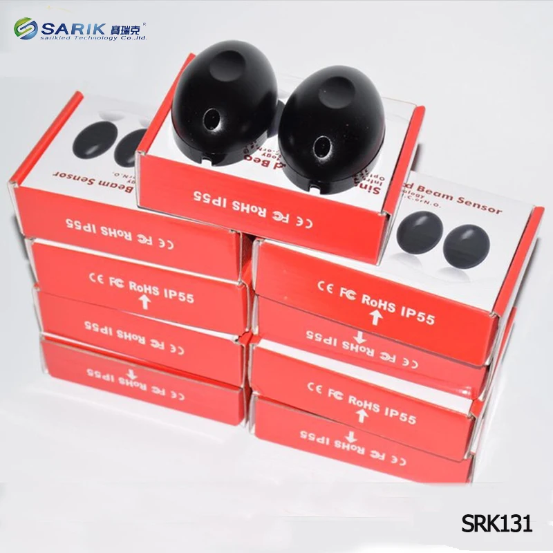 

20m Active Photoelectric Single Infrared Beam Infrared Sensor Barrier Detector for Gate Door Window Burglar Alarm System