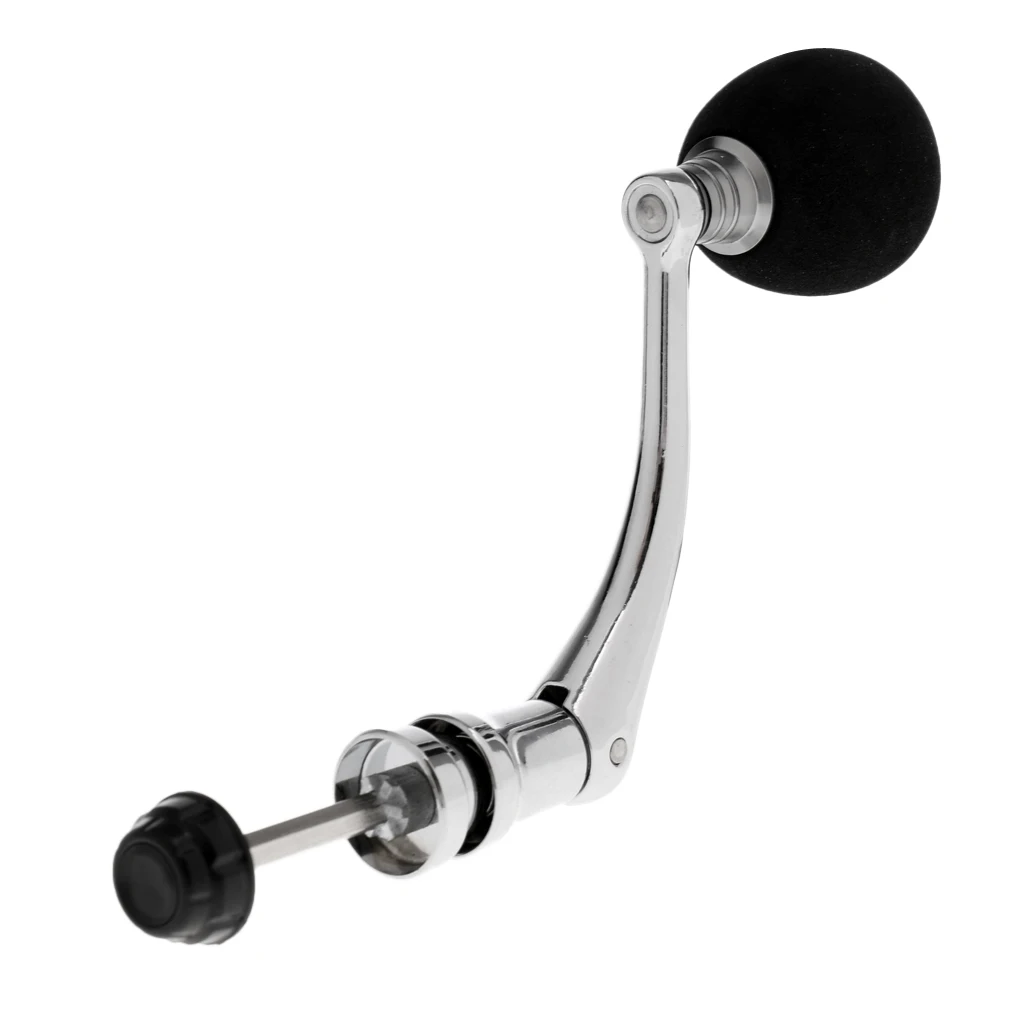 

2 Pcs high quality Metal Fishing Reel Rocker Spinning Reel Handle Anti-rust Handle & Knob