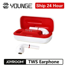 JOYROOM T06MINI TWS наушники Bluetooth 5,0 сенсорное управление Беспроводная стереогарнитура наушники-вкладыши с микрофоном HIFI качество тона