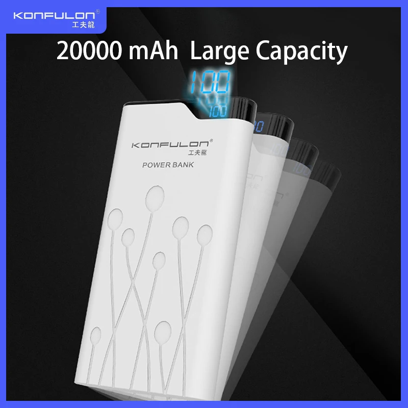 Fast Portable Charger Powerbank 20000mah Power Bank Dual USB External Battery With LED Display Charger For iphone 12 Redmi Fast Portable Charger Powerbank 20000mah Power Bank Dual USB External Battery With LED Display Charger For iphone 12 Redmi