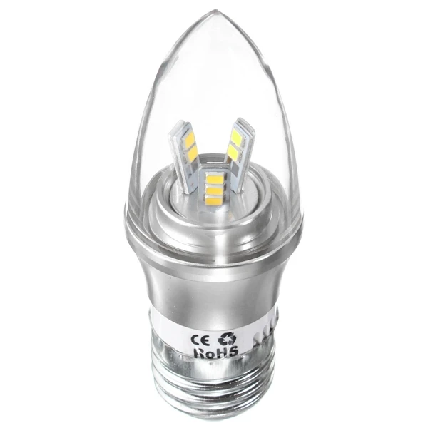 E27/E14/E12/B22/B15 затемнения светодиодный лампы 3W SMD 2835 люстра Свеча светильник лампа AC 220V