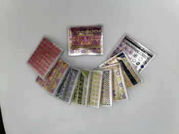 

300Sheets/10sets colorful Louis VDSM brand Logo Nail Sticker Self-adhesive DIY Sticker Decals Tips Manicure Nail Art Decals