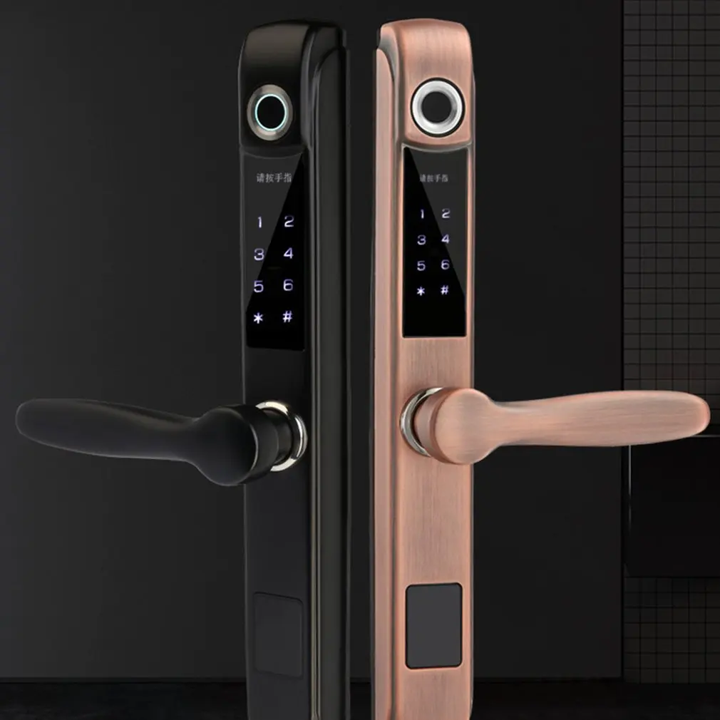 Digital Intelligent Biometric Fingerprint Lock Keyless Smart Door Lock Anti-theft Electronic Lock 8545 Lock Body