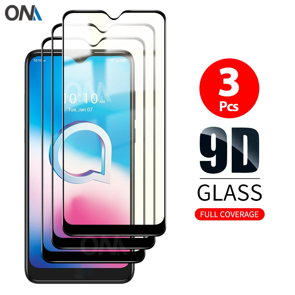Screen Protector for Alcatel 3L 1V 1S 2020 Tempered Glass Premium Full coverage Protection Glass Film for Alcatel 1 SE 2020 afbeelding