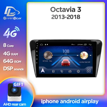 شراءPrelingcar لسكودا اوكتافيا 3 A7 2013-2018 راديو السيارة الوسائط المتعددة مشغل فيديو الملاحة لتحديد المواقع Android10.0 DSP لوحة القيادة